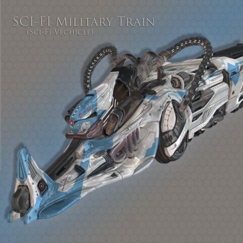 SCI-FI Military Train