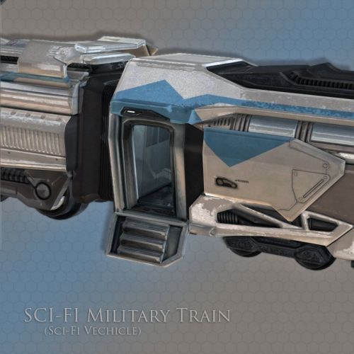 SCI-FI Military Train