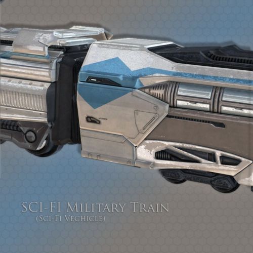SCI-FI Military Train